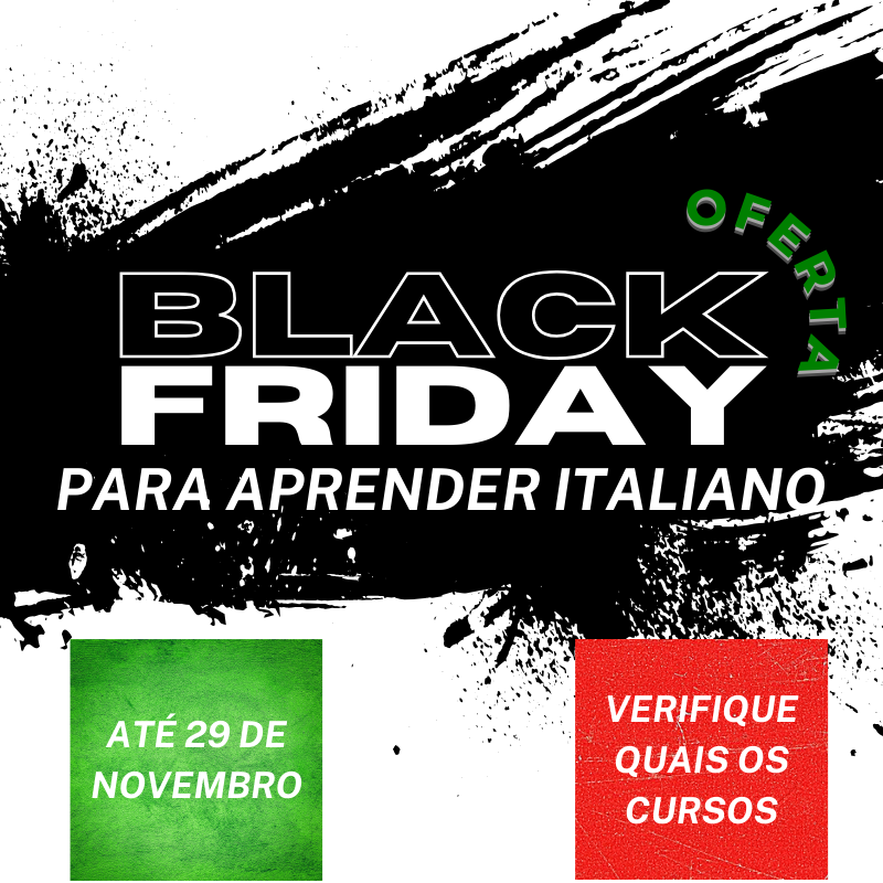 Offerta Black friday per studiare italiano in Italia